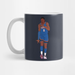 Jalen Williams Digital Illustration Mug